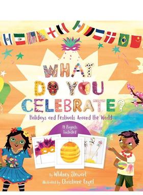 【现货】你庆祝什么？节庆大书 现货at Do You Celebrate? 英文进口原版儿童绘本图书现货itney Stewart