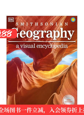 【预售】Geography: A Visual Encyclopedia 地理：视觉百科全书（Dk Smithsonian） 英文进口原版儿童图书青少年读物DK