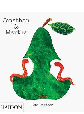 【预售】乔纳森与玛莎 Jonathan and Martha 英文进口原版儿童绘本图书Petr Horacek