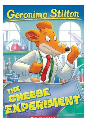 【现货】GERONIMOSTILTON#63:THECHEESEEXPERIMENT【老鼠记者】#63：奶酪实验英文儿童书适合6-12岁
