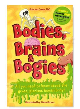 【预售】【2023青年图书奖终选名单】身体、大脑和机器人 Bodies, Brains and Bogies英文儿童绘本原版图书外版进口书籍Paul Ian