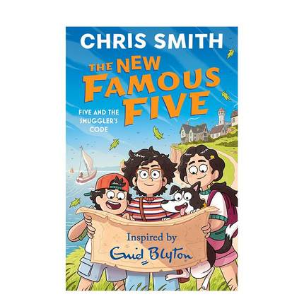 【预售】【五人探险队】五人组与走私密码之谜 【The New Famous Five】Five and the Smuggler's Code 英文进口原版儿童故事图书