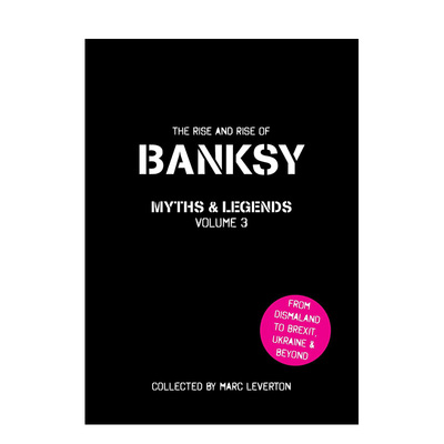 【现货 】班克斯 传说 第三卷 Banksy Myths & Legends Volume 3 原版英文艺术画册画集