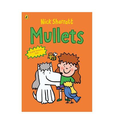 【预售】鲻鱼头 Mullets 英文进口原版儿童绘本图书籍Nick Sharratt外文正版