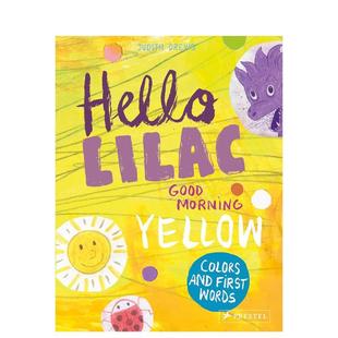 Yellow 现货 Good Colours Words英文进口原版 早安黄：颜色和第一个单词Hello First 你好丁香 儿童图 Lilac and Morning