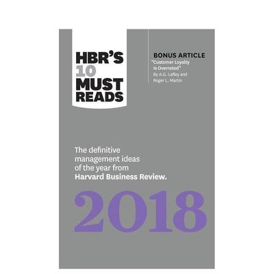 【现货】 The Definitive Management Ideas 哈佛商业评论年度管理思维 英文原版图书籍进口正版Harvard Business Review