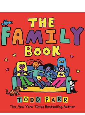 【预售】家庭书The Family Book英文进口原版儿童绘本图书3-6岁 人际关系Todd Parr