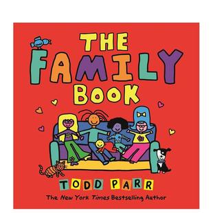 Family Book英文进口原版 儿童绘本图书3 人际关系Todd 家庭书The 6岁 Parr 预售