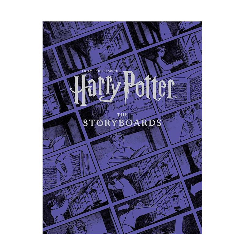 【预售】哈利·波特:电影分镜画册 Harry Potter 英文进口原版艺术插画原画设定集外文图书 未公开分镜 场景设定 J.K.罗琳Insigh