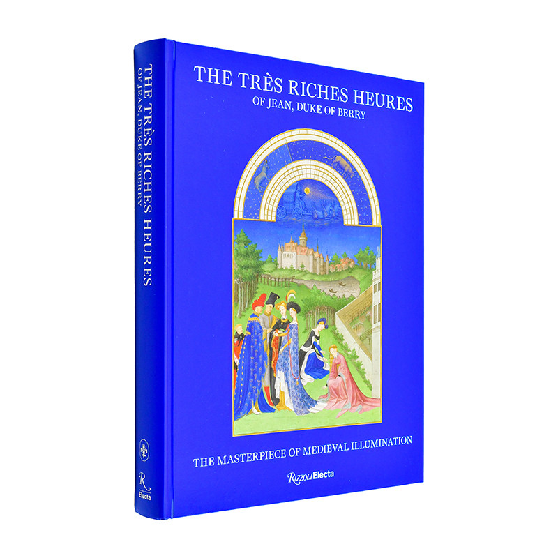 【现货】中世纪泥金手抄本:贝里公爵时祷书 The Très Riches Heures of Jean,英文进口原版艺术画册画集 装饰艺术 精美复刻版M