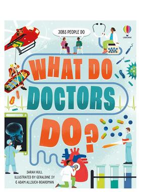 【现货】【职业启蒙】医生是做什么的？What Do Doctors Do?【Jobs People Do】英文进口原版儿童图书6-9岁职业认知Sarah Hull