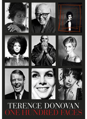 【现货】 Terence Donovan 特伦斯·多诺万：一百张脸 英文原版图书籍进口正版 Diana Donovan 摄影-肖像