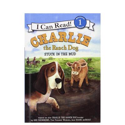 【现货】Charlie the Ranch Dog: Stuck in the Mud，农场狗查理:英文原版图书 Drummond 儿童分阶阅读