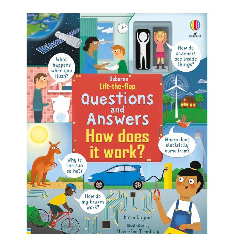 【翻翻书】问答书 它们是如何运