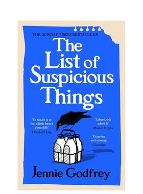 【预售】可疑事物清单 The List of Suspicious Things 英文进口原版文学小说外文图书Jennie Godfrey