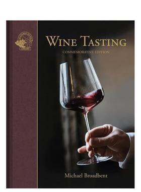 【预售】葡萄酒品鉴 Wine Tasting 英文进口原版餐饮美食图书Michael Broadbent外文正版