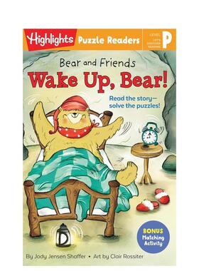 【现货】Bear and Friends 熊和朋友们：醒醒！ 儿童故事启蒙绘本 英文原版图书籍进口正版 Jody Jensen Shaffer