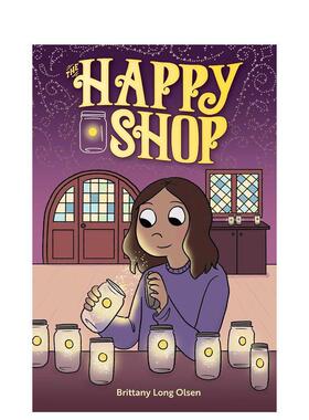 【预售】快乐商店The Happy Shop英文进口原版儿童漫画图书3-6岁Brittany Long Olsen