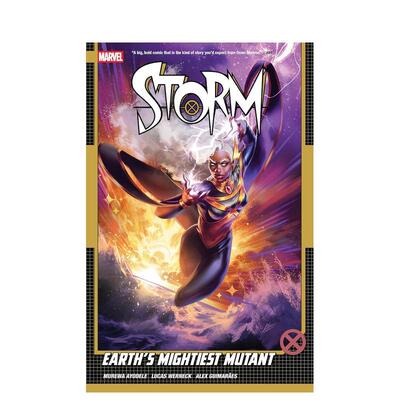 【预售】暴风女 卷1：地球 强大的变种人 Storm Vol. 1: Earth's Mightiest Mutant 英文漫画进口原版图书籍 漫威漫画Mateus Manh