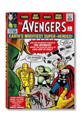 【预售】【Famous First Edition】漫威漫画图书馆 复仇者联盟 卷1 1963–1965  Vol. 1 漫画 Kurt Busiek TASCHEN  进口英文原版