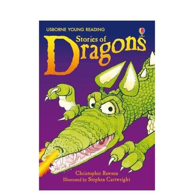 【预售】【Usborne分级阅读1】龙的故事 Stories of Dragons 英文进口原版儿童分阶阅读