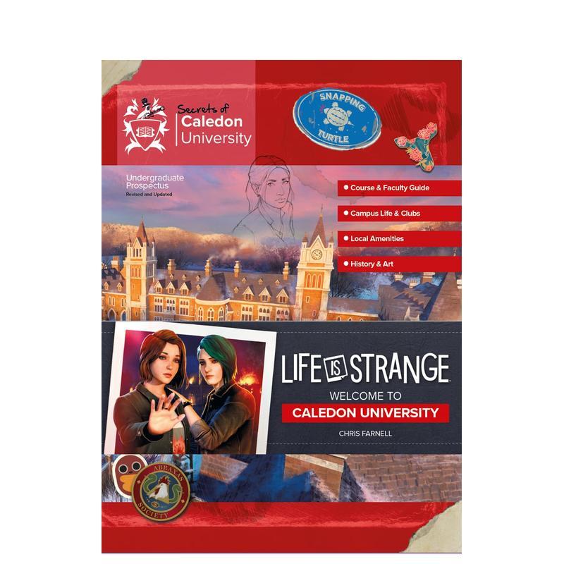 【预售】奇异人生双重曝光&重聚 游戏艺术设定集 Life Is Strange: Welcome to Caledon University 英文进口原版艺术插画原画设定图片