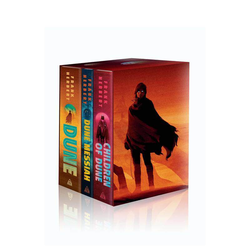 【预售】Frank Herbert‘s Dune Saga Boxed Set,沙丘三部曲豪华套装 弗兰克·赫伯特 英文进口原版图书籍进口正版 Frank Herber
