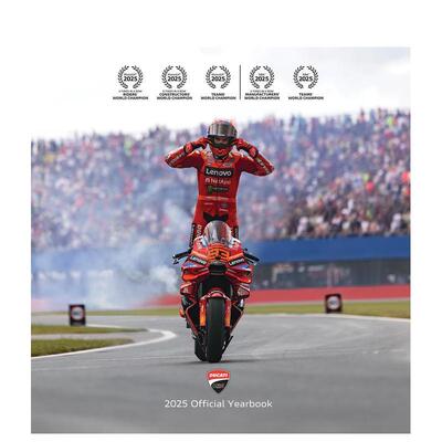 【预售】杜卡迪赛车 2025：官方年鉴 Ducati Corse 2025 :Official Yearbook 英文进口原版生活图书Silvana Editoriale