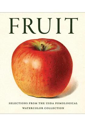 【预售】果实图谱：美国农业部水果水彩收藏集萃 Fruit英文进口原版艺术画册画集外文图书Abbeville Press
