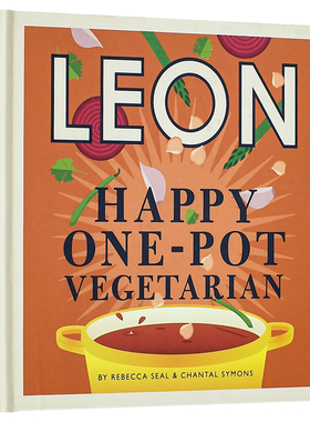 【预售】【Happy Leons】Leon Happy One-pot Vegetarian，快乐里昂一锅煮素食 英文原版图书进口正版 餐饮