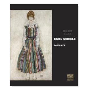 Egon Comini Schiele 图书外版 进口书籍Alessandra Portraits 埃贡·席勒 Prestel 肖像英文外国美术原版 预售