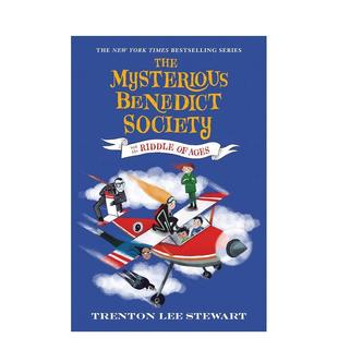 【预售】神秘的本笃会 世纪之谜 The Mysterious Benedict Society and the Riddle of Ages  英文进口原版青少年读物儿童图书Lit