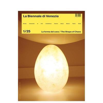 【预售】威尼斯双年展杂志1/25：混沌之形 Rivista La Biennale Di Venezia 1/25:The Shape of Chaos 英文进口原版艺术画册画集L