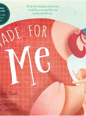【预售】【畅销绘本】为我而生（纸板书版本）Made for Me英文进口原版儿童绘本图书Zack Bush人际关系