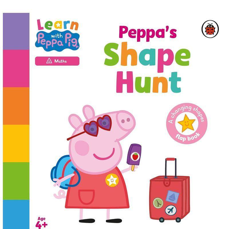 【预售】和佩奇一起学习：形状大搜寻【Learn with Peppa】Peppa's Shape Hunt英文儿童图书籍进口原版Ladybird6-9岁,书籍/杂志/报纸,儿童读物原版书,淘宝优惠券,粉丝福利购,淘宝优惠卷