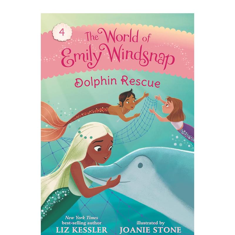 【预售】艾米丽温思普的世界：海豚营救The World of Emily Windsnap: Dolphin Rescue英文进口原版儿童绘本Liz Kessler外文童书