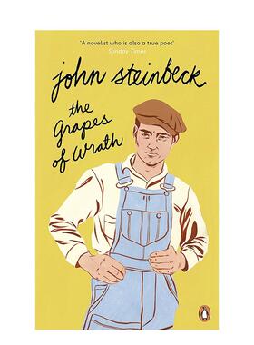 【预售】【诺贝尔文学奖约翰·斯坦贝克】愤怒的葡萄 时尚插画师Bijou Karman系列封面The Grapes of Wrath 英文进口原版文学小说