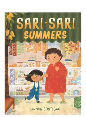 【预售】萨里-萨里-萨默斯 Sari-Sari Summers 进口原版英文儿童绘本3岁-6岁Lynnor Bontigao外文图书籍