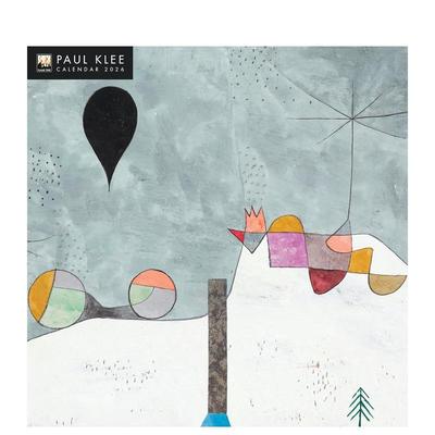 【现货】保罗·克利 2026年挂历（艺术日历） Paul Klee Wall Calendar 2026 (Art Calendar) Calendar 英文进口原版日历 文创送礼