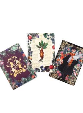 【预售】哈利·波特：奇幻花朵计划本（三本套装） 原版笔记本NotebookInsight Editions