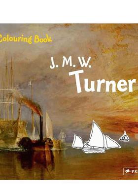 【预售】特纳：绘画本Turner: Colouring Book英文进口原版儿童图书3-6岁艺术启蒙Annette Roeder