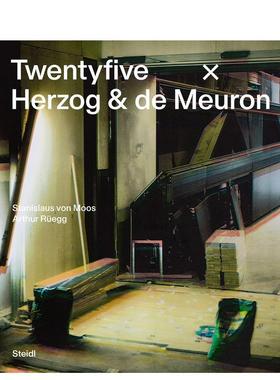 【现货】赫尔佐格和德梅隆：25个重要项目 Twentyfive x Herzog & de Meuron英文建筑师工作室设计原版图书进口书籍Stanislaus vo