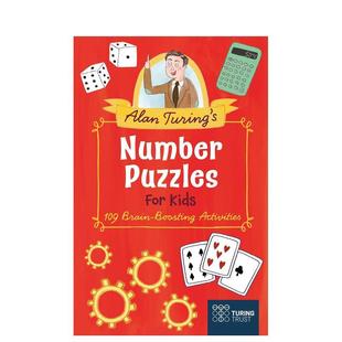 【现货】阿兰·图灵的儿童数字谜题 Alan Turing's Number Puzzles for Kids英文儿童趣味原版图书外版进口书籍 Saunders, Eric A