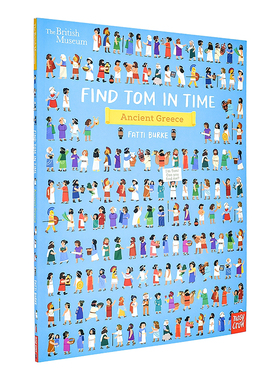 【现货】大英博物馆：寻找汤姆：古希腊British Museum: Find Tom in Time: Ancient Greece原版英文儿童绘本