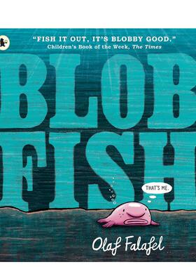 【预售】【詹姆斯·克罗珀·温莱特奖短名单】海洋之旅 Blobfish 原版英文儿童绘本