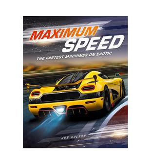 Maximum 蕞大速度 Speed 英文进口原版 Colson 儿童绘本图书Rob 现货