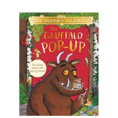 【现货】咕噜牛立体书 The Gruffalo Pop-Up 英文进口原版儿童立体图书 Julia DonaldsonJulia Donaldson