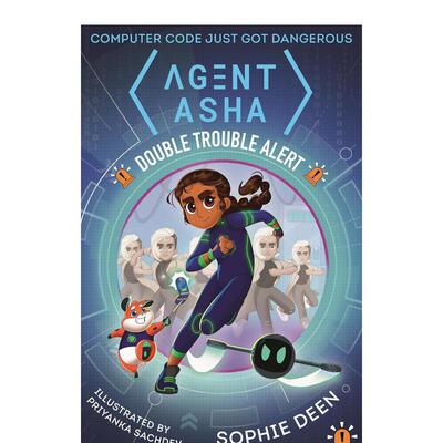 【现货】特工阿莎 3:双重麻烦警报 Agent Asha: Double Trouble Alert 英文进口原版青少年读物Walker Books UK