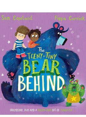 【预售】背后的小小熊 The Teeny-Tiny Bear Behind? 英文进口原版儿童绘本Sam Copeland外文正版图书