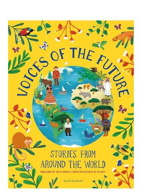 【现货】未来的声音：来自全球的故事 Voices of the Future: Stories from Around the World 英文进口原版儿童故事图书Bloomsbu